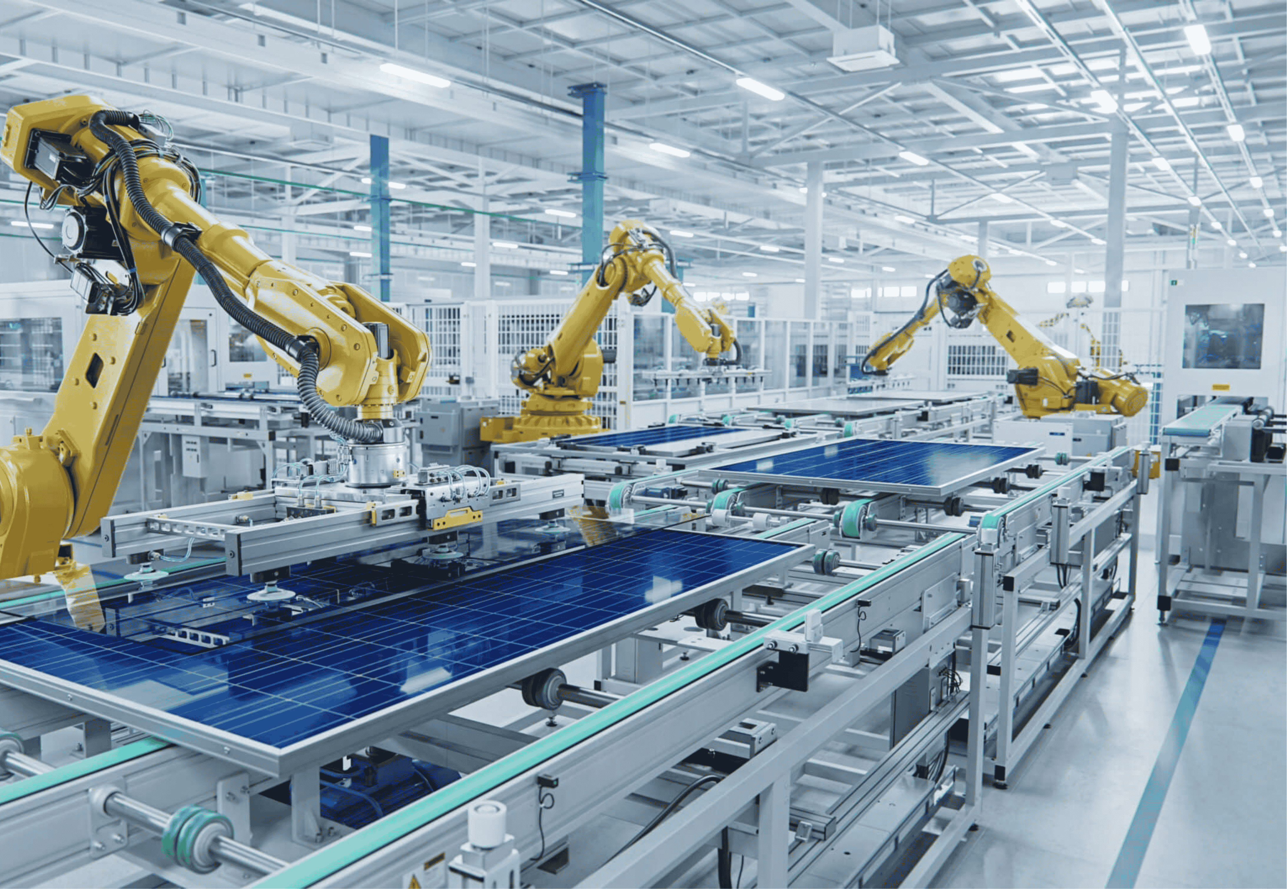 Electro-hydraulic actuator integrated into industrial equipment