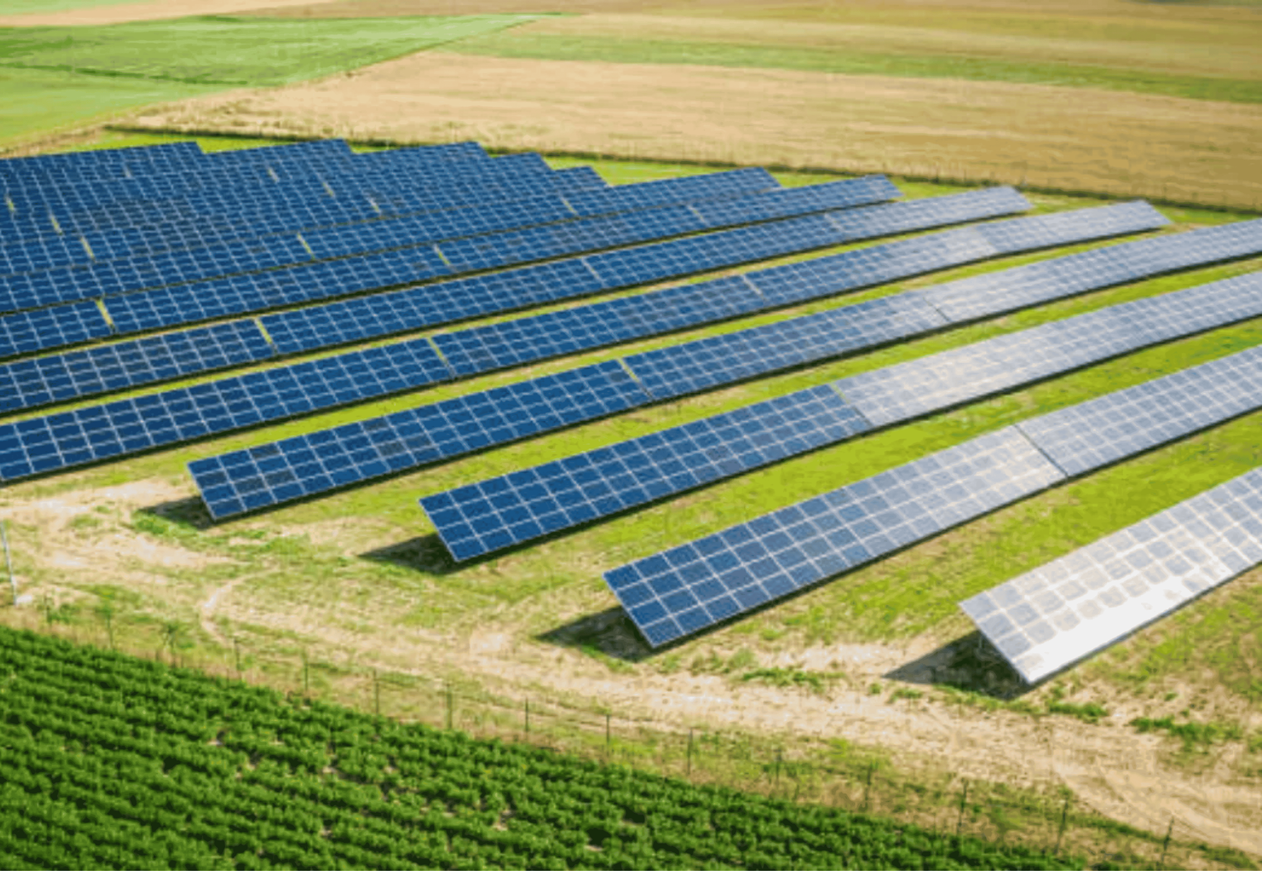 Linear actuator adjusting the position of a solar tracking system
